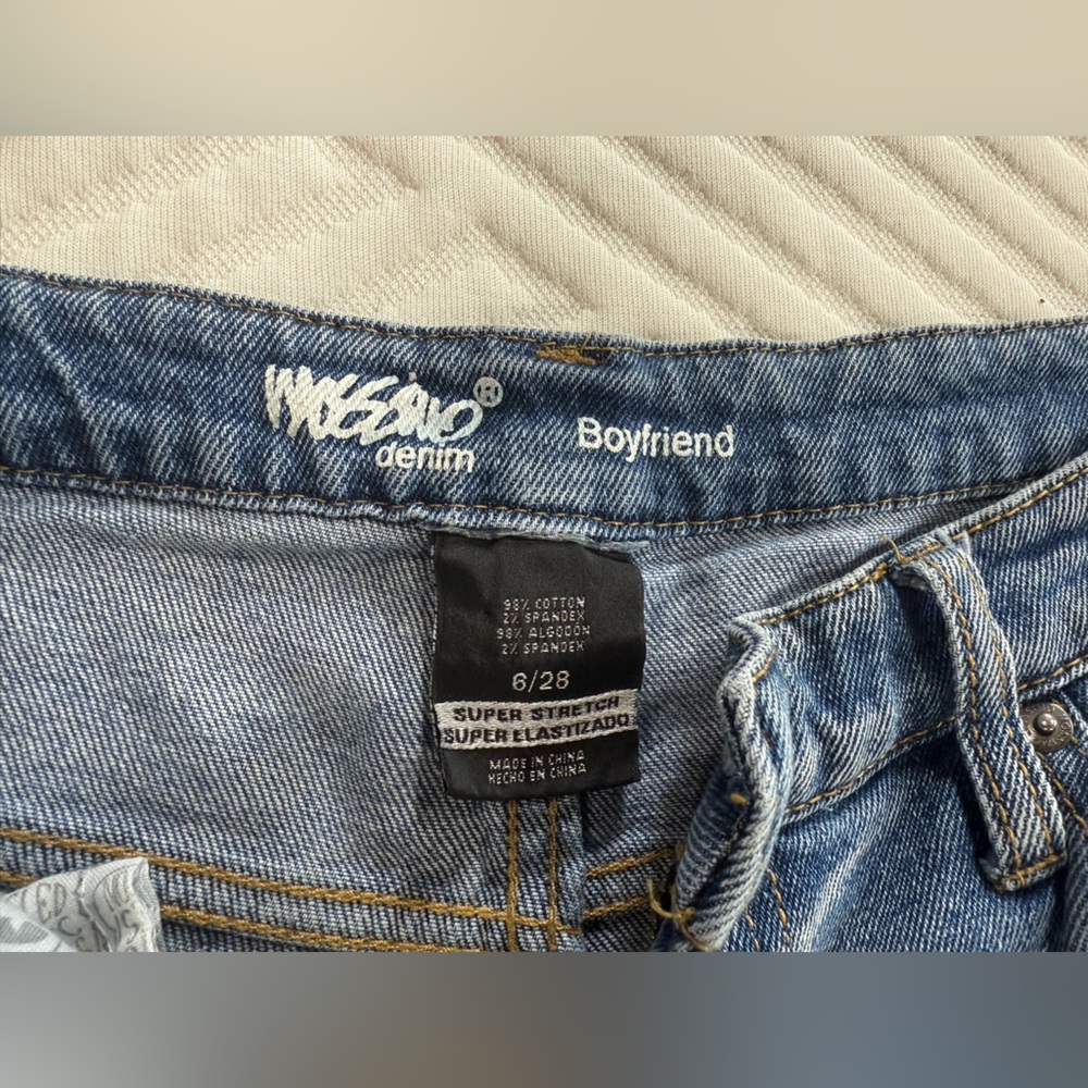 Mossimo Classic Blue Denim Boyfriend Jeans